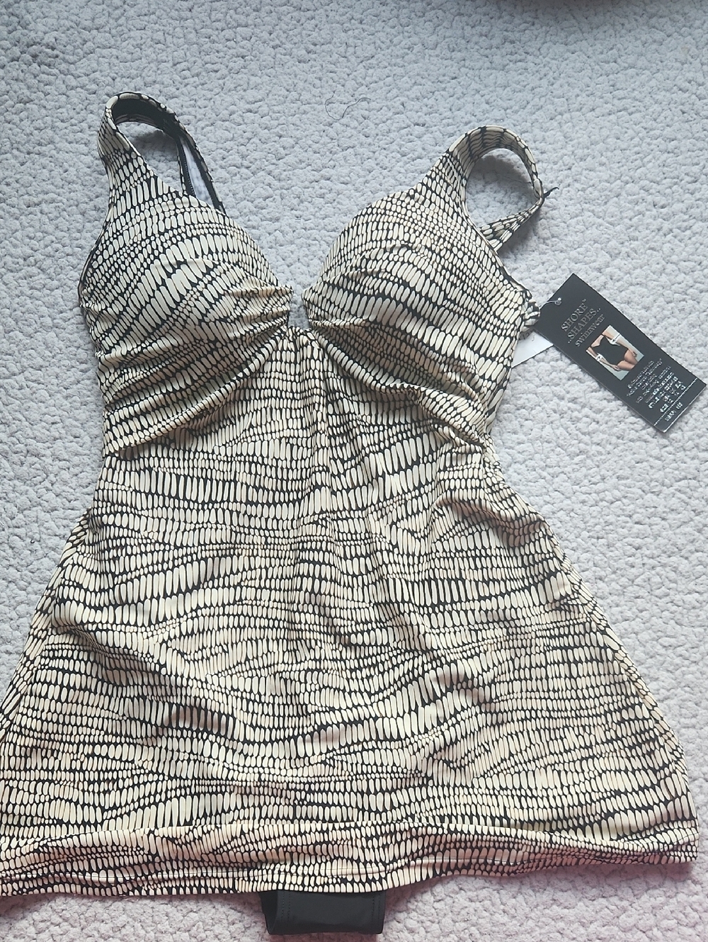Shore Shapes, Women's Summer, Vacation, Pool Support Shaping Swimsuit Sz 12